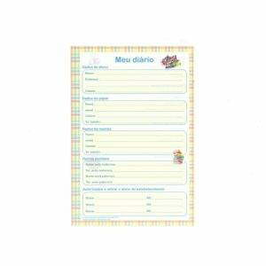 Miolo Agenda Escolar Infantil Permanente