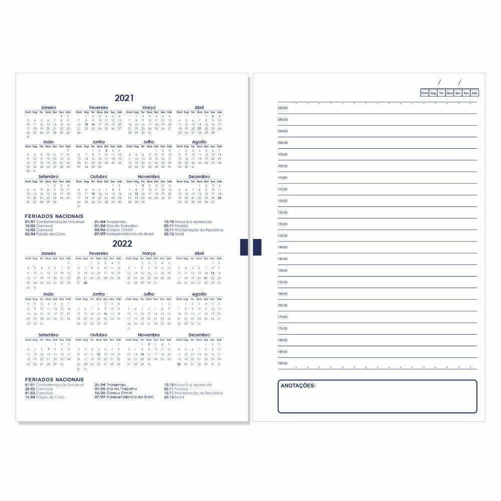 Miolo De Caderno Pautado Impresso 135×21 Cm 128 Folhas Refilado Papel Offset 63gr — Miolo De Agenda 0050