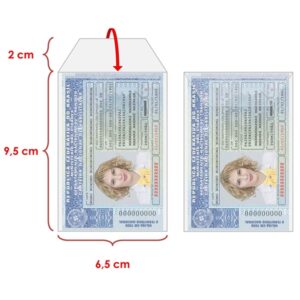 Porta CNH - Envelope Protetor para Habilitação | Carteira de Motorista