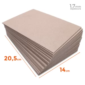 Papel Paraná 1.7 mm 14x20,5 cm pct 10 ou 100 folhas