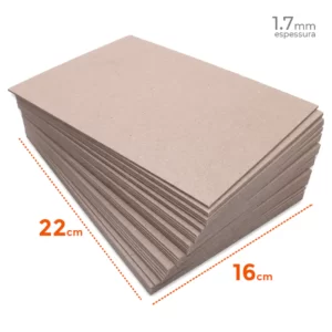 Papel Paraná 1.7 mm 16x22 cm pct 10 ou 100 folhas